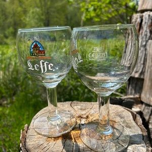 Leffe beer chalices!